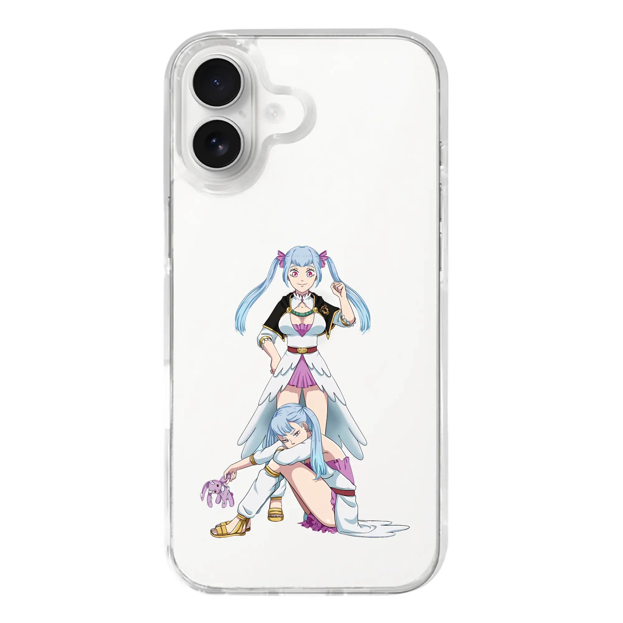 ブラッククローバー グッズ ノエル・シルヴァ - iPhone 17シリーズ 透明スマホケース – 薄型・耐衝撃・精密フィット保護カバー